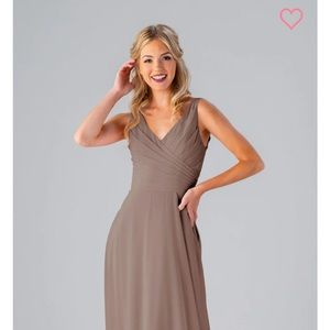 Kennedy Blue Bridesmaid Dress - Kennedy in Fawn